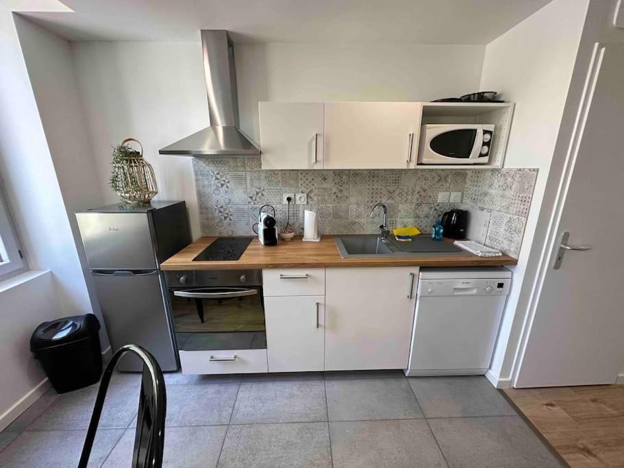 Appartement Vignes 2 Personnes Vienne  Buitenkant foto